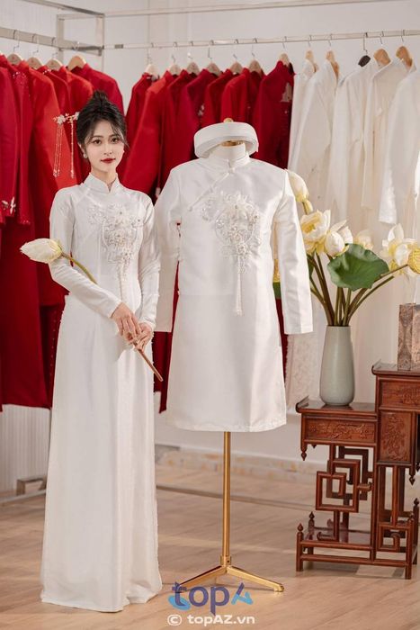 Cửa hàng cho thuê áo dài cưới hỏi Tuan Anh Wedding tọa lạc tại TP. Ninh Bình, là địa chỉ uy tín được nhiều người lựa chọn.