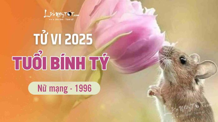 Tử vi 2025 của nữ tuổi Bính Tý 1996