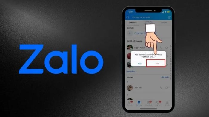 Phân biệt cách xóa bạn Zalo nhanh với Chặn trên Zalo