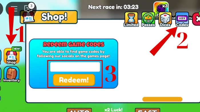 Hướng dẫn chi tiết cách nhập mã code Flying RNG dễ dàng