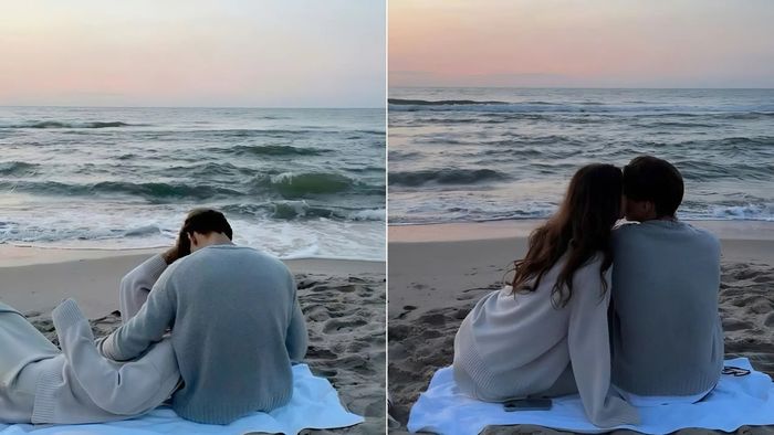 Các cách tạo dáng khi chụp ảnh biển đẹp cho cặp đôi