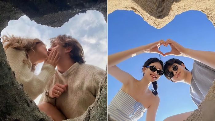 Hướng dẫn chi tiết tạo dáng chụp ảnh biển đẹp cho các cặp đôi