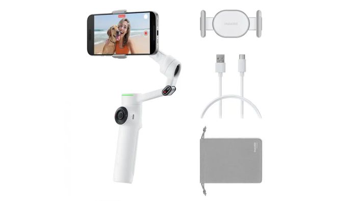 Insta360 Flow 2 Pro trong gói Standard Bundle