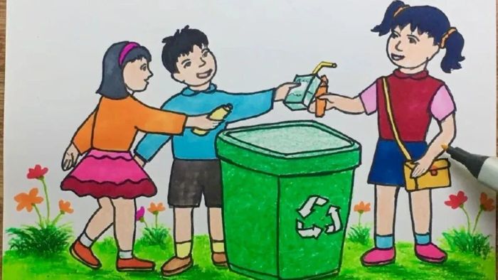 Tải tranh vẽ về bảo vệ môi trường xung quanh với chất lượng 4K