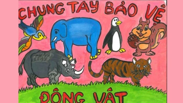 Tải hình ảnh vẽ tranh bảo vệ môi trường hoang dã
