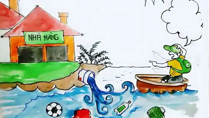 Current environmental protection artwork illustrations
