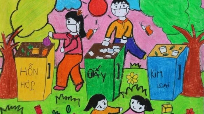 Tải những bức tranh vẽ bảo vệ môi trường đẹp và ý nghĩa