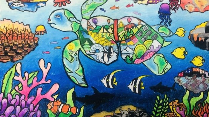 examples of environmental protection artwork illustrations