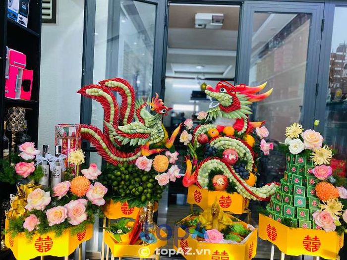Địa chỉ cung cấp mâm quả cưới hỏi Cưới Hỏi Win 100 Wedding tại TP. Bảo Lộc
