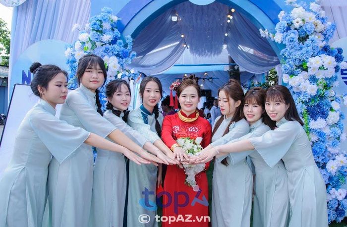 Cửa hàng cho thuê áo dài cưới hỏi chất lượng hàng đầu tại TP. Tân An