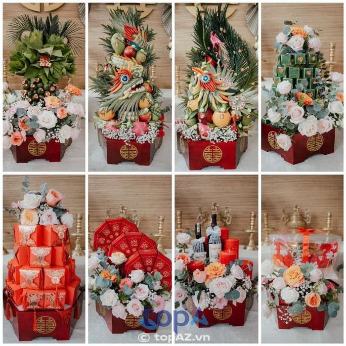 Địa chỉ đặt mâm quả cưới hỏi Cưới hỏi Anh Thy tại TP. Bảo Lộc