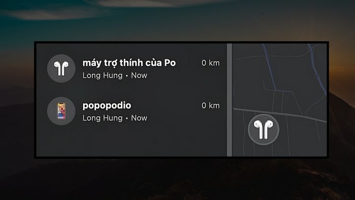 Thêm iPad, Apple Watch, AirPods vào Find My