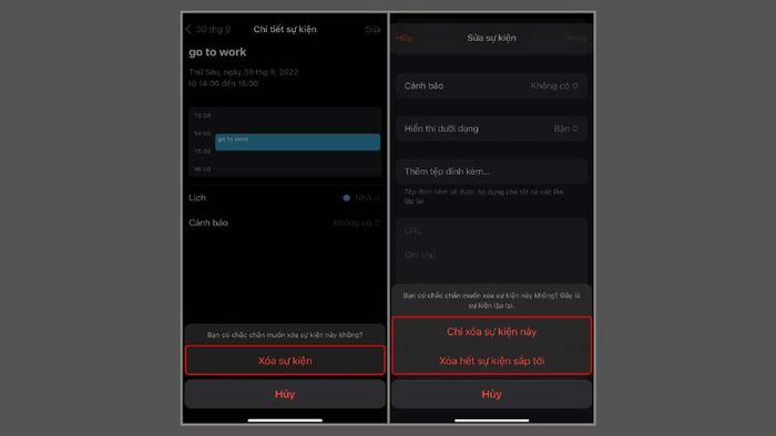 xoa-su-kien-tren-iphone -6