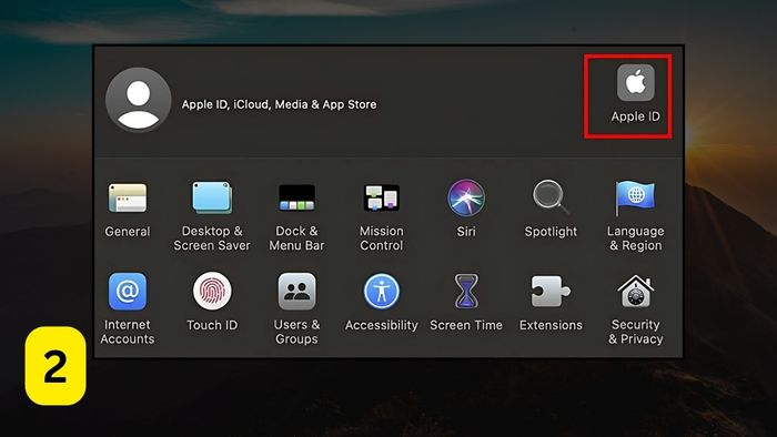 Cách cài đặt Find My trên MacBook - Bước 2