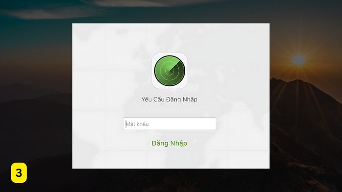 Hướng dẫn sử dụng Find My để định vị trên iCloud - Bước 3