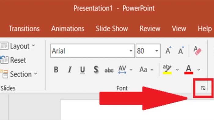 Cách gõ ký hiệu mét vuông, mét khối trong PowerPoint - bước 2