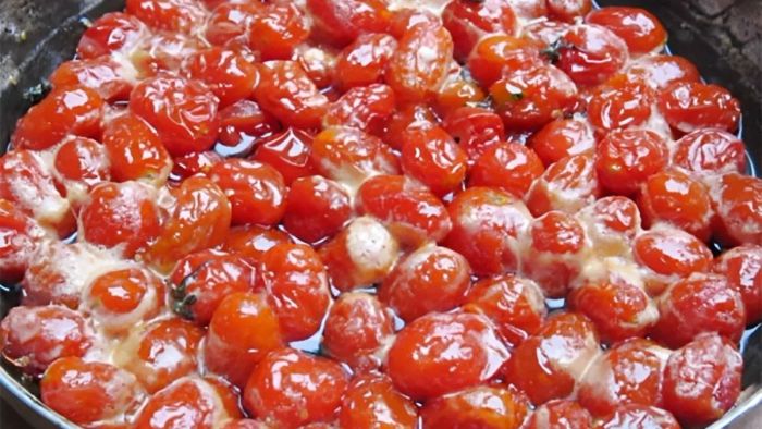 Cách làm mứt cà chua bi nguyên quả dẻo ngon – Bước 4