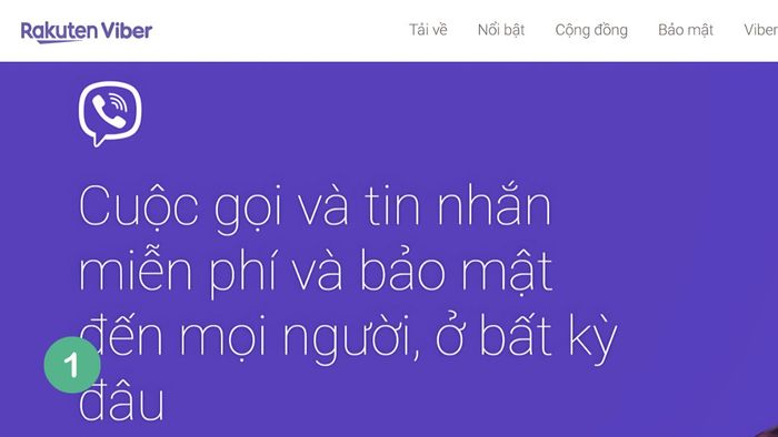 Hướng dẫn tải Viber trên máy tính - bước đầu tiên