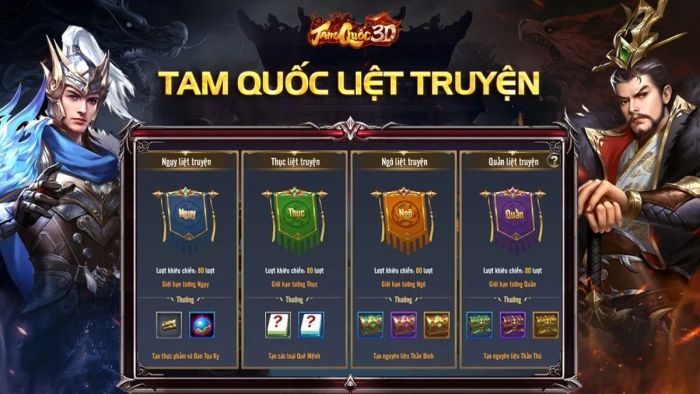 Mã code Tam Quốc 3D mới nhất 2025