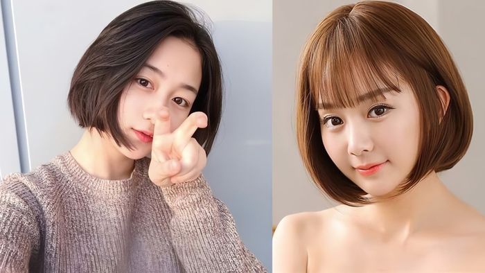 Mặt vuông nên để kiểu tóc gì kiểu 9