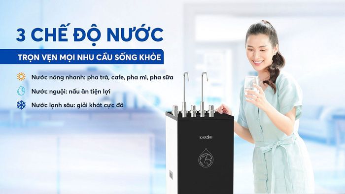 Những dòng máy lọc nước phổ biến của Karofi hiện nay
