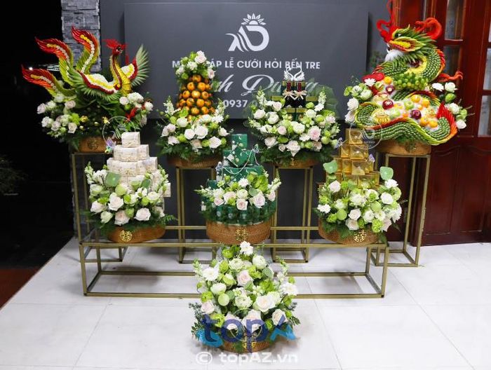 Địa chỉ đặt mâm quả cưới hỏi – Mâm tráp lễ cưới hỏi Bến Tre - Ánh Dương