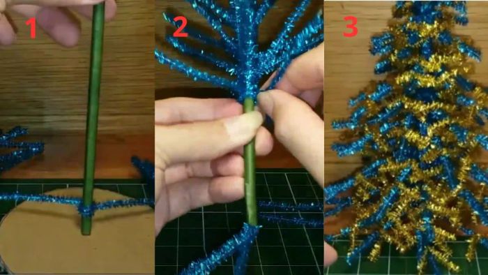 Cách tạo hình cây thông Noel một cách sáng tạo và đơn giản