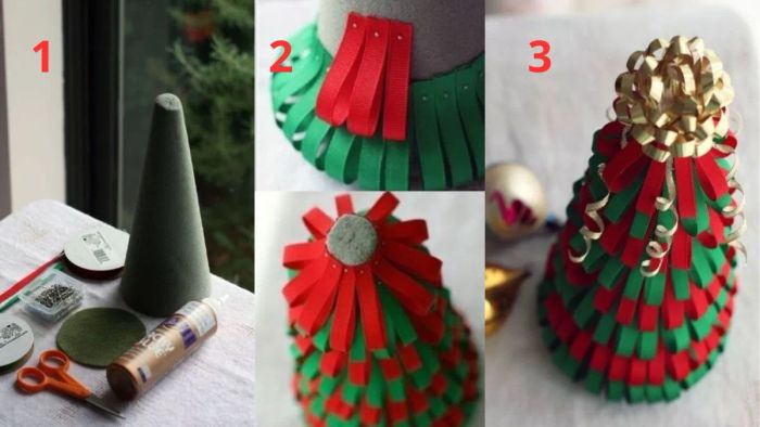 Cách làm cây thông Noel