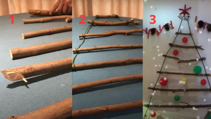 Cách làm cây thông Noel