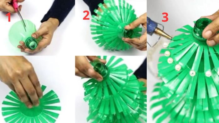 Cách làm cây thông Noel từ bìa carton