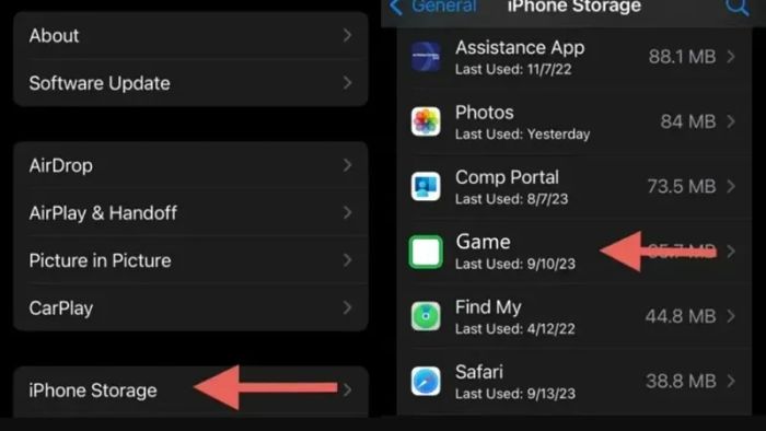 Cách xóa dữ liệu game trên iOS bằng cách xóa bộ nhớ đệm ứng dụng