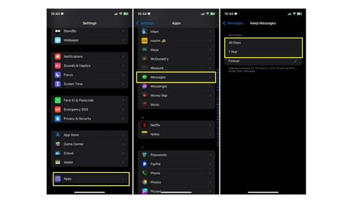 Hướng dẫn cách xóa một tin nhắn iPhone trong một cuộc trò chuyện cụ thể