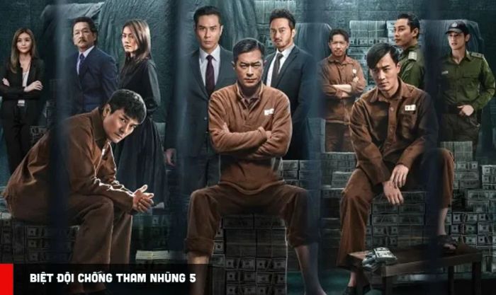 Đội Chống Tham Nhũng 5 để lại dấu ấn mạnh mẽ trong cộng đồng phim TVB