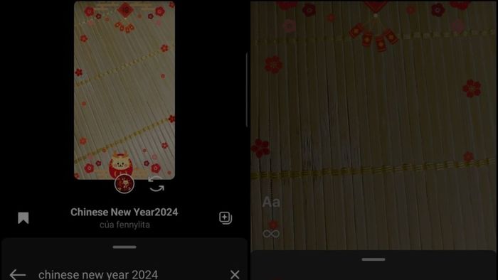 Filter Tết Chinese New Year 2024 trên Instagram