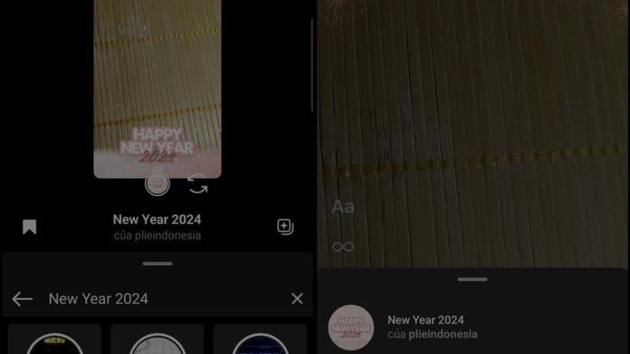 Filter Tết Instagram New Year 2024