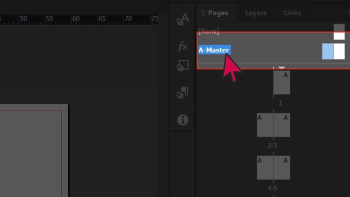 Hướng dẫn đánh số trang tự động trong InDesign bước 2