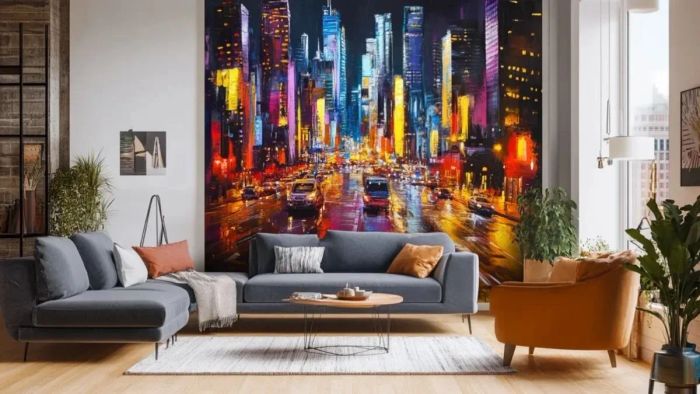 Vẽ tranh 3D lên bức tường