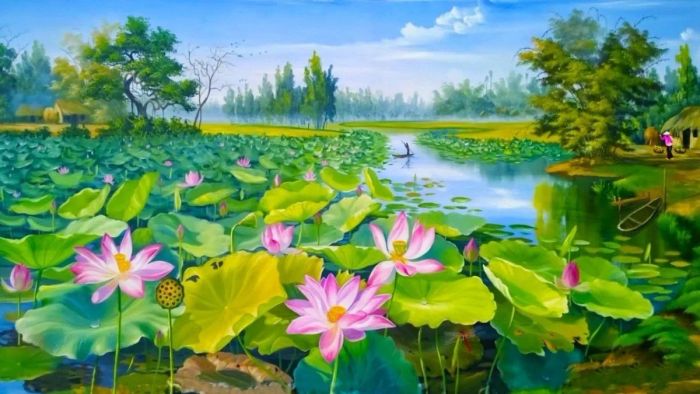Mẫu tranh 3D sáng tạo và độc đáo, thể hiện sự khác biệt với các chi tiết nghệ thuật độc lạ và bắt mắt.