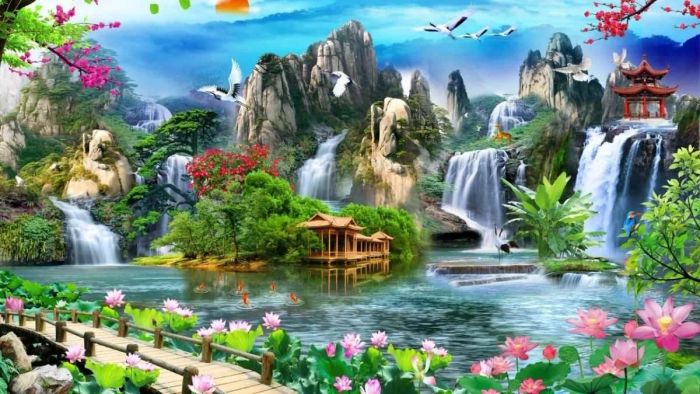 Hình ảnh vẽ tranh 3D chân thực nhất, thể hiện sự tài ba của nghệ sĩ trong việc tạo ra những bức tranh sống động, sắc nét và ấn tượng.