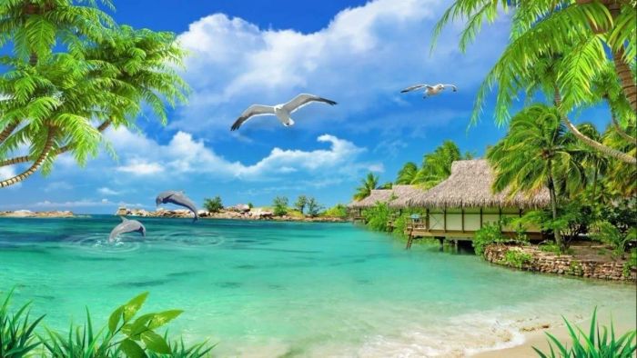 Mẫu vẽ tranh 3D thu hút và chân thực, mang lại một không gian nghệ thuật đầy sinh động và đầy cảm hứng.