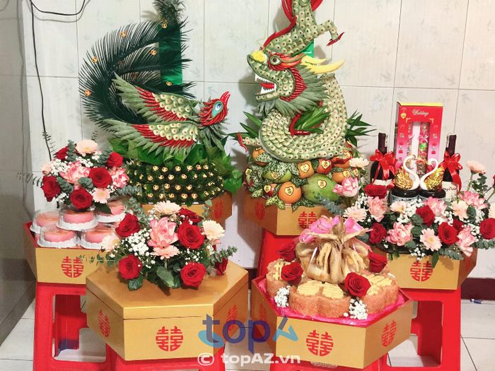 Địa chỉ cung cấp mâm quả cưới hỏi giá rẻ tại TP. Biên Hòa.