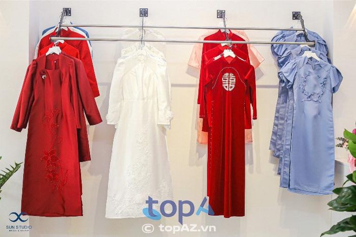 Cửa hàng cho thuê áo dài cưới hỏi uy tín tại TP. Tam Kỳ