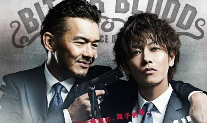 Máu Đắng - Bitter Blood (2014) là một trong những bộ phim và chương trình truyền hình đáng chú ý có sự góp mặt của Satoh Takeru.