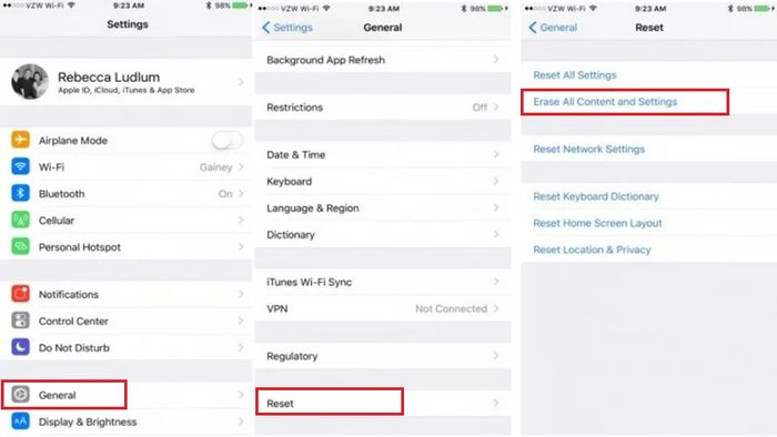 Xóa nhiều ảnh trên iPhone bằng cách xóa iPhone