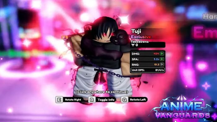 Xếp hạng Anime Vanguards theo các nhân vật mạnh nhất: Tuji