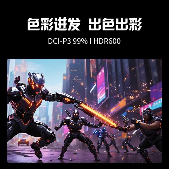 Màn hình có dải màu 99% DCI-P3, mang đến khả năng tái tạo màu sắc vô cùng chính xác và sống động.