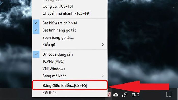 sửa lỗi không gõ được tiếng Việt khi bật Unikey