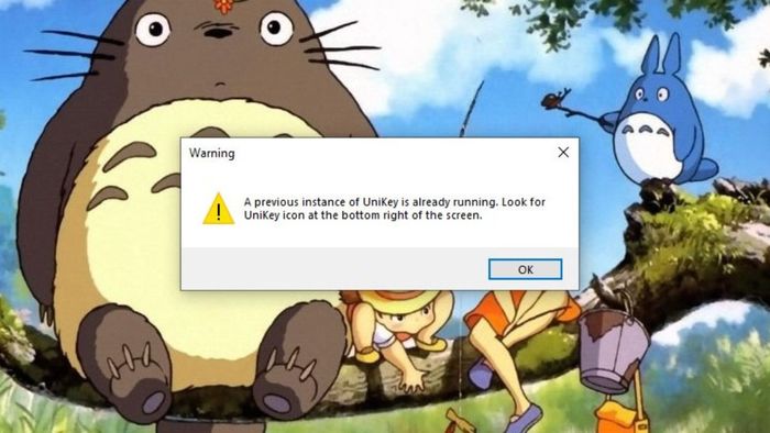 lỗi không gõ được tiếng Việt khi bật Unikey
