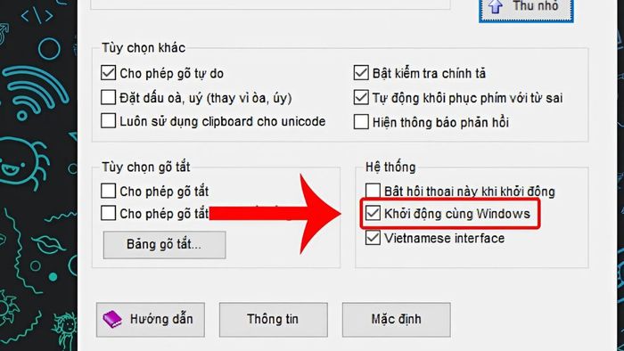 bật unikey nhưng không gõ được tiếng việt