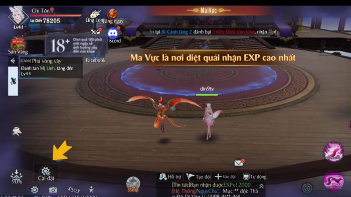 Hướng dẫn đổi mã code Thanh Vân Quan 4D miễn phí - bước 1